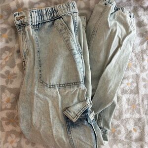 Aeropostale Light Blue Ankle & Cropped Jeans